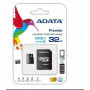 32 GB paměťová Micro SD karta ADATA + SD Adaptér, CLASS 10