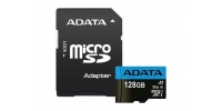 128 GB paměťová Micro SD karta + SD Adaptér, CLASS 10
