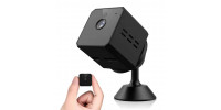 Mini kamera 1080P s magnetickým držákem, nočním viděním a detekcí pohybu